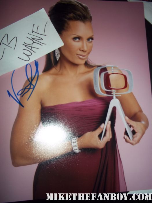 vanessa williams signed autograph sexy photo desperate housewives ugly betty star rare promo hot 