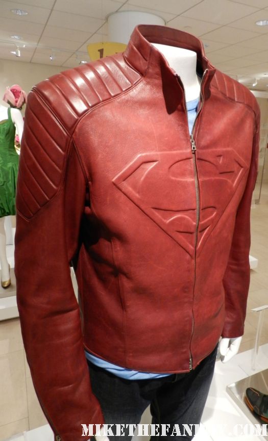 smallville clark kent tom welling prop and costume at the paley center out of the box display 