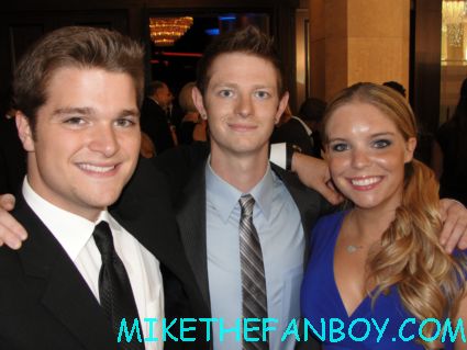 roach, justin and the movie maven hanging out at the thirst gala at the beverly hilton from mike the fanboy