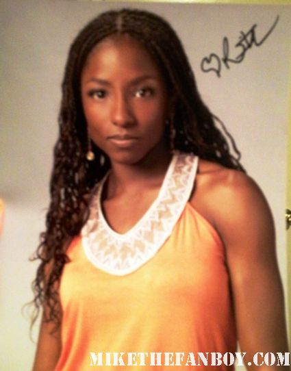 Rutina wesley signed autograph photo from the true blood season 5 world premiere in hollywood