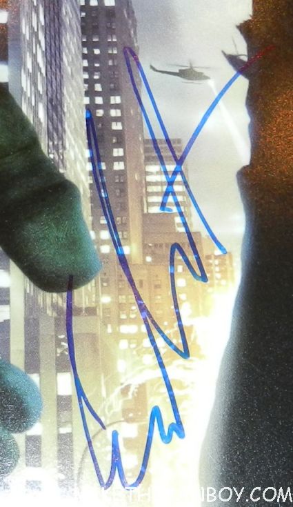edward norton signed autograph the incredible hulk rare promo mini movie poster signature hot rare