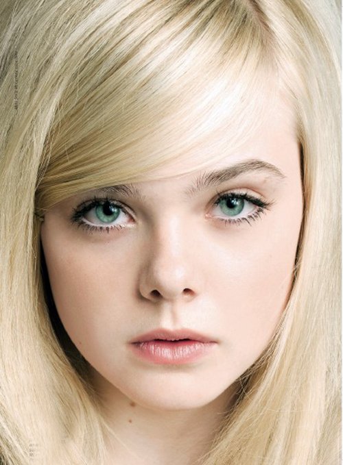 elle-fanning covers the July 2012 issue of Gioia magazine hot photo shoot promo fanning sister rare promo