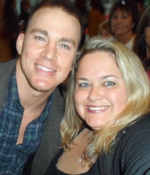 pinky posing with sexy hot channing tatum for a fan photo rare promo hot sexy dear john the vow sex