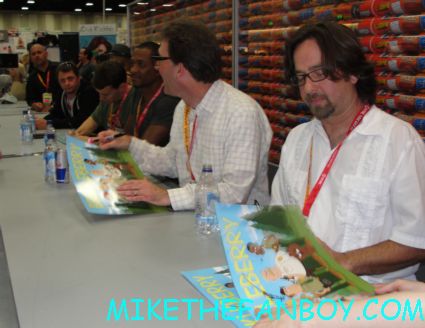 brickleberry signing cast autograph at san diego comic con 2012 sdcc rare promo fox booth
