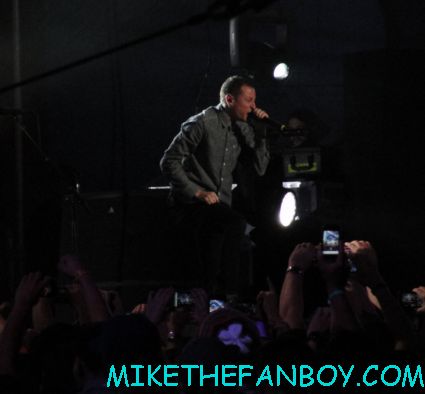 chester from Lincoln park live in concert at jimmy kimmel live rare promo concert appearance