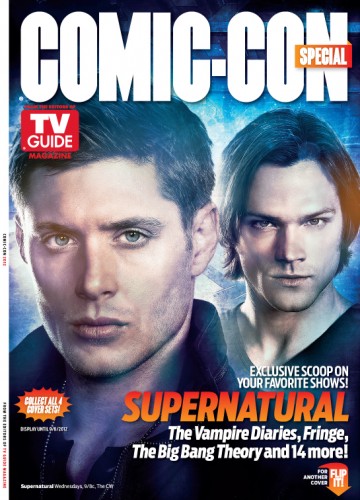 supernatural rare tv guide san diego comic con limited edition magazine cover rare promo