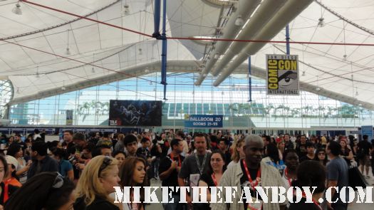 the san diego comic con 2012 sails pavilion convention floor fan madness