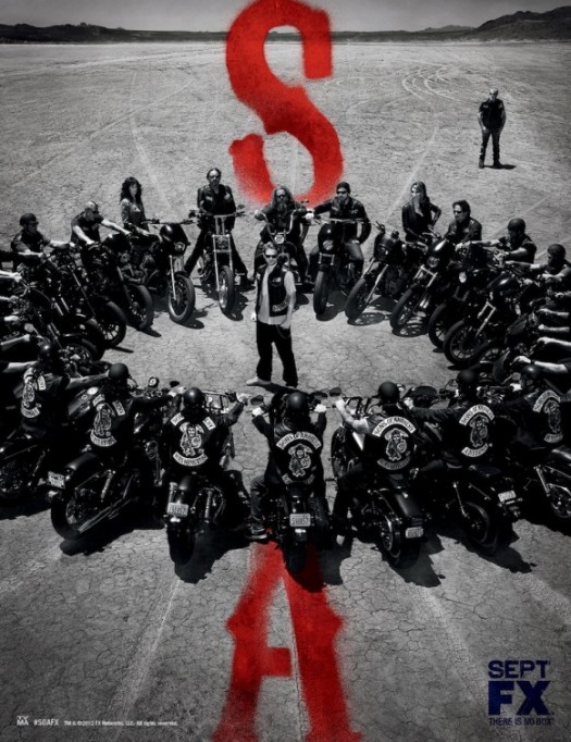 sons_of_anarchy sons of anarchy season 5 rare promo poster FX charlie hunnam ron pearlman sexy fx promo movie poster