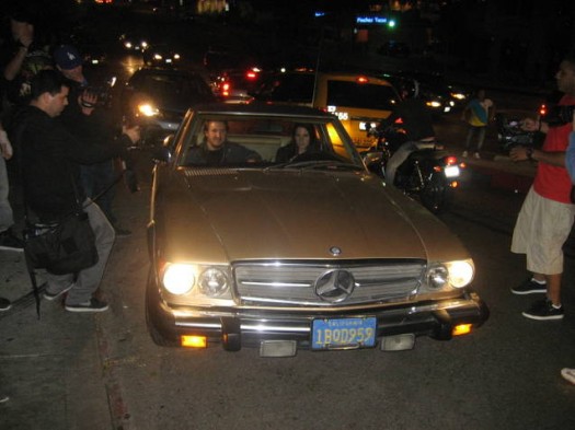 lana del rey arriving at the chateau marmount in her classic mercedes looking sexy and hot rare signed autograph