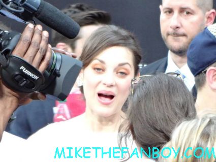 Marion Cotillard arriving to the dark knight Rises world movie premiere in new york city rare promo hot 