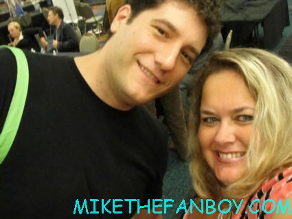 pinky lovejoy and mike the fanboy at the hollywood show in burbank hollywood rare mariott rare promo 
