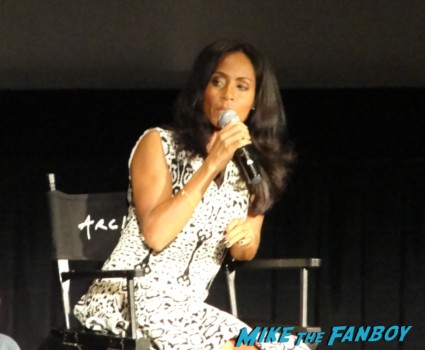 Jada pinkett smith looking hot and sexy at a q and a for hawthorne at the arclight theater in hollywood rare matrix mad money rare will smith sex