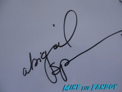 Abigail Spencer signed autograph signature rare promo photo photograph promo hot sexy rare