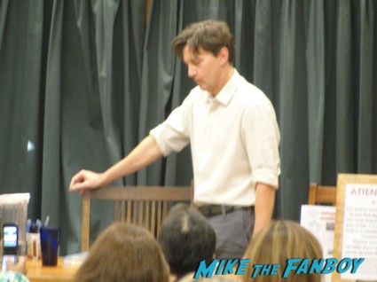 Andrew McCarthy book signing at Vroman's book store 2012 for his travel book rare pretty in pink star mannequin weekend at bernie's less than zero