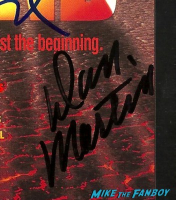 Dan Martin autograph signature rare the stand dvd cover 
