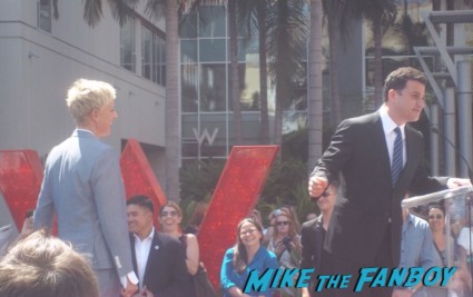 Ellen DeGeneres Walk Of Fame Star Ceremony Recap And Photo Gallery!  Autographs! Photos! And... Portia de Rossi!  Hubba Hubba!