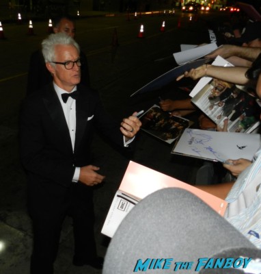 john slattery signing autographs at the Emmy Party 2012! The Stars Of AMC! Breaking Bad! Mad Men! With Aaron Paul! Bryan Cranston! John Slattery! RJ Mitte! Betsy Brandt! Autographs! Photos and More!