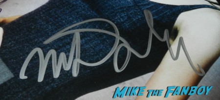 merrin dungey signature autograph signed rare alias promo mini poster hot sexy francie 