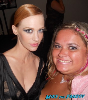 Pinky with Mad Men star january jones at the emmy awards 2012 ceremony american wedding hot sexy star