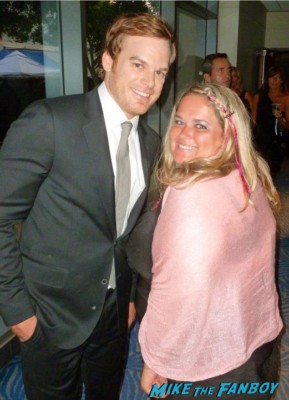 michael c hall pinky with michael c hall from Dexter at the emmy awards 2012 