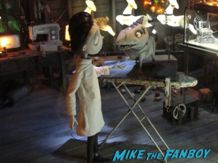 the art of frankenweenie exhibit at walt disneys california adventure prop costume maquette artwork display