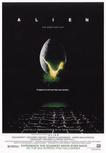 alien rare promo movie poster 1978 original release hot sexy movie poster sigourney weaver