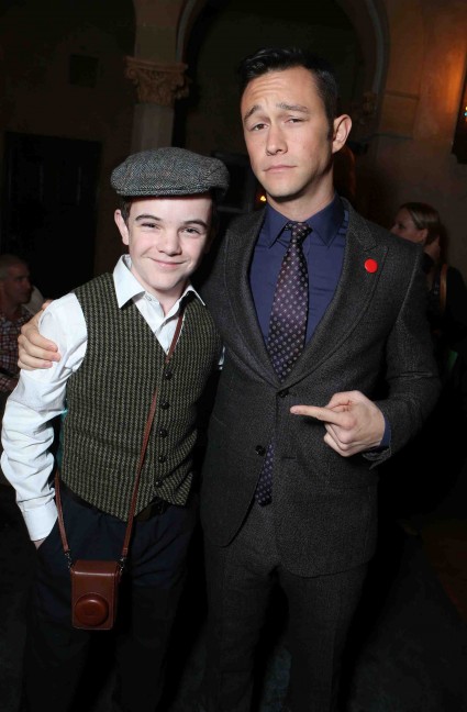 Gulliver McGrath and Joseph Gordon-Levitt at The World Premiere of DreamWorks Pictures "Lincoln" At The AFI FEST 2012 held at Grauman's Chinese Theatre on November 8, 2012 in Hollywood, California. Copyright info: 2012 DreamWorks II Distribution Co., LLC and Twentieth Century Fox Film Corporation. All Rights Reserved.  (Photo by Eric Charbonneau/WireImage) *** Local Caption *** Joseph Gordon-Levitt;Gulliver McGrath The World Premiere Of DreamWorks Pictures "Lincoln" At The AFI FEST 2012
