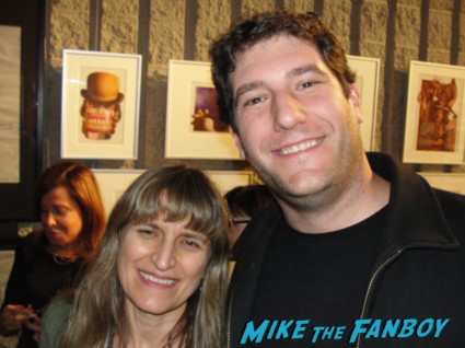 Catherine Hardwicke fan photo with mike the fanboy rare promo silver linings playbook movie premiere thirteen twilight director