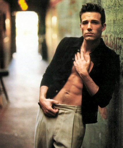 Ben affleck hot sexy shirtless naked photo shoot rare promo 1990's good will hunting argo gone baby gone 