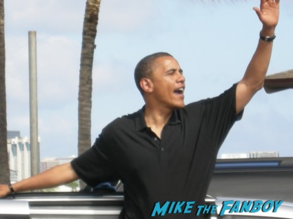 president barack obama arriving to a speech in 2008 hawaii rare pre nomination president signed signing autographs rare promo signature