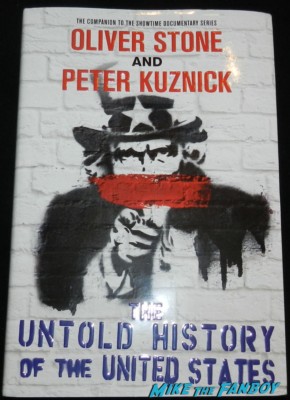 oliver-stone-signed-autograph-book-signing rare promo OLIVER STONE'S UNTOLD HISTORY OF THE UNITED