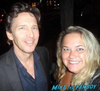 andrew mccarthy fan photo rare promo signed autograph brat pack star dance pretty in pink weekend at bernie's
