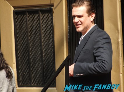 Jason Segel at Neil Patrick Harris star ceremony walk of fame rare promo how I met your mother forgetting sarah marshall star
