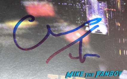 chris tucker signed autograph fifth element uk quad promo mini movie poster Milla Jovovich gary oldman