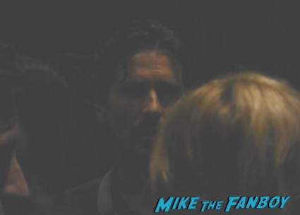 Christian bale signing autographs for fans rare dark knight rises christian bale signing autographs for fans giant mosh pit rare promo dark knight rises star velvet goldmine rare hot sexy american psycho star