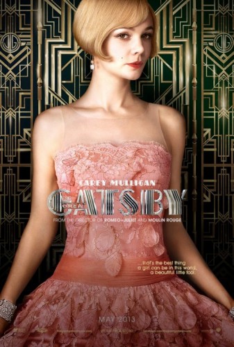 Carey Mulligan the great Gatsby individual promo movie poster hot sexy rare baz luhrmann teaser poster one sheet rare
