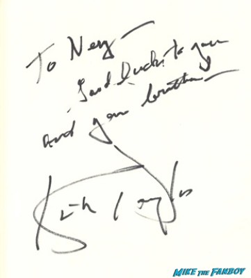 Kirk Douglas signed autograph promo book plate index card photograph signature rare