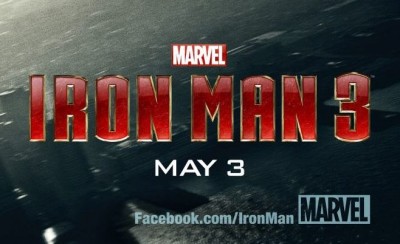 Iron Man 3 rare one sheet movie poster promo hot teaser movie poster robert downey Jr. marvel disney rare