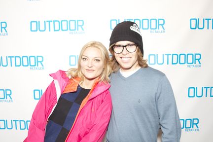 Kevin Pearce and Lucy Walker Crash Reel Bill Pullman  Outdoor Retailer Innovation party sundance film festival 2013 rare hot snow