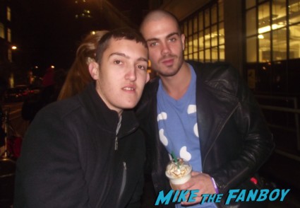 Max George fan photo hot sexy rare the wanted band member rare promo shaved head hot photo sexy photo boy band
