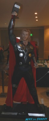 thor chris hemsworth maquette from the hollywood show at the westin hotel in los angles