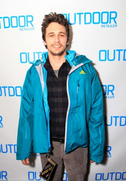 James Franco at the Sundance film festival 2013 hot sexy star DAY 2 AT OUTDOOR RETAILER INNOVATION GALLERY