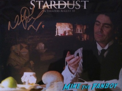 Nathaniel Parker signed autograph stardust program book rare hot sexy photo