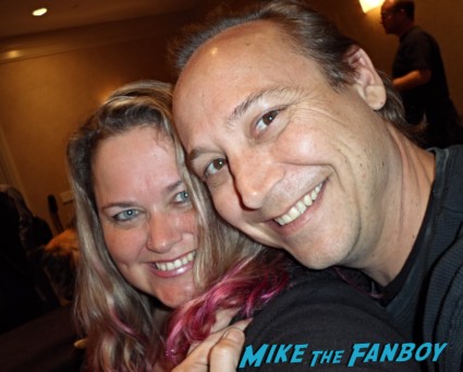 Keith coogan fan photo pinky from mike the fanboy signing autographs for fans rare promo