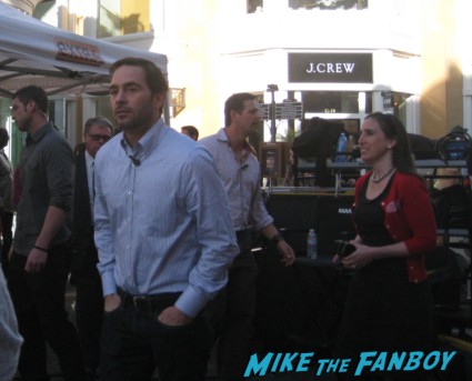  Jimmie Johnson taping an episode of extra a the grove in los angeles
