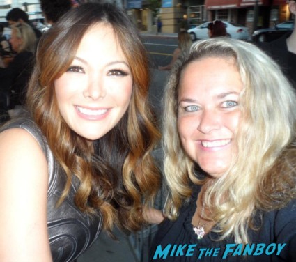 Lindsay Price fan photo signing autographs for fans rare promo 90210 star
