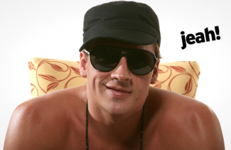 Ryan Lochte shirtless naked photo swimmer speedo rare promo jeah new reality series
