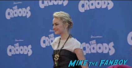 emma stone red carpet The croods movie premiere new york photo gallery red carpet 2