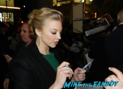 natalie dormer signed autograph season 3 poster signing autographs at the Game Of Thrones Premiere After Party Cluster! With Lena Headey! Peter Dinklage! Nikolaj Coster-Waldau! Isaac Hempstead Wright! Gwendoline Christie! Charles Dance! Natalie Dormer! George R.R. Martin! Rory McCann! Autographs! Photos! Insanity! game of thrones world premiere chinese theater in hollywood 037