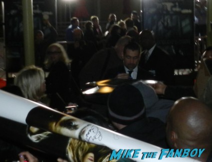 colin farrell signing autographs for fans Meeting The Awesome Colin Farrell At The Dead Man Down Premiere! With Terrence Howard! But Getting Dissed By Noomi Rapace! Autographs! Photos! And More! 